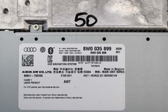 AUDI A4 A5 CZYTNIK MIB SD 8W0035899 8W0035899 8W0035899 8W0035899 8W0035899 8W0035899 8W0035899 8W0035899 8W0035899 8W0035899 8W