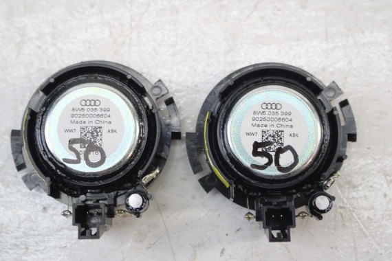 AUDI A4 SEDAN GŁOŚNIKI NAGŁOŚNIENIE 8W5035412 8W5035411 8W0035415 8W0035454 8W0035399 8W5035399 KOMPLET GŁOŚNIKÓW ZESTAW GŁOŚNIK