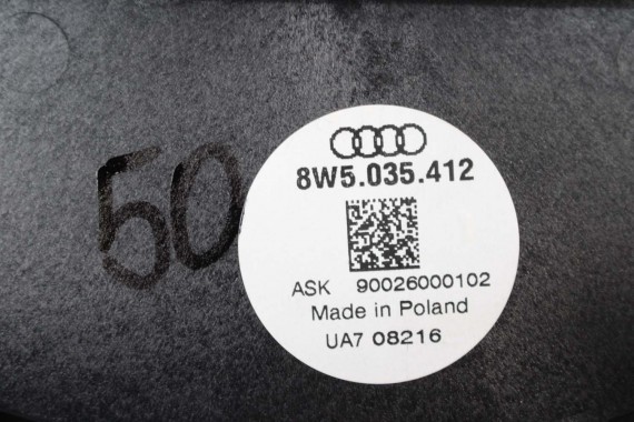 AUDI A4 SEDAN GŁOŚNIKI NAGŁOŚNIENIE 8W5035412 8W5035411 8W0035415 8W0035454 8W0035399 8W5035399 KOMPLET GŁOŚNIKÓW ZESTAW GŁOŚNIK