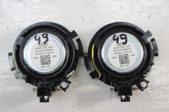 AUDI A4 SEDAN GŁOŚNIKI NAGŁOŚNIENIE 8W5035412 8W5035411 8W0035415 8W0035454 8W0035399 8W5035399 KOMPLET GŁOŚNIKÓW ZESTAW GŁOŚNIK