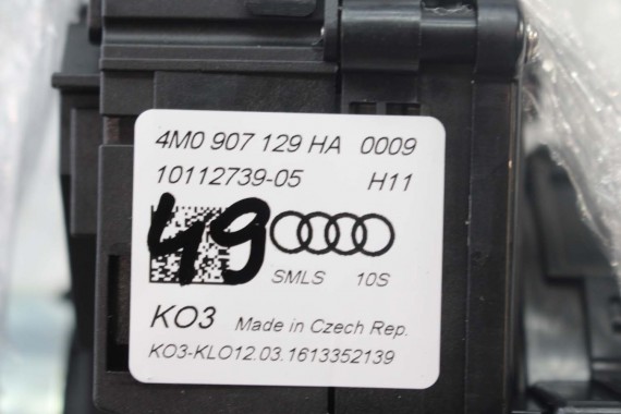 AUDI A4 MANETKI + TAŚMA AIR BAG 4M0907129HA 4N0907129S 4N0907129KH 4N0907129PE 4N0907129MN przełączniki kierownicy moduł manetka