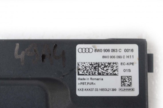 AUDI A4 A5 Q7 MODUŁ STEROWNIK POMPY PALIWA 8W0906093C 8W0 906 093 C 8W0906093C 8W0906093A 8W0906093C 8W0906093A 8W0906093C TFSi