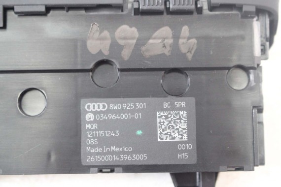 AUDI A4 PANEL Z PRZYCISKAMI PRZYCISKI 8W0925301BC 8W0 925 301 BC przycisk b9 f5 sterowania 8W0925301BC 8W0925301BC 8W0925301BC