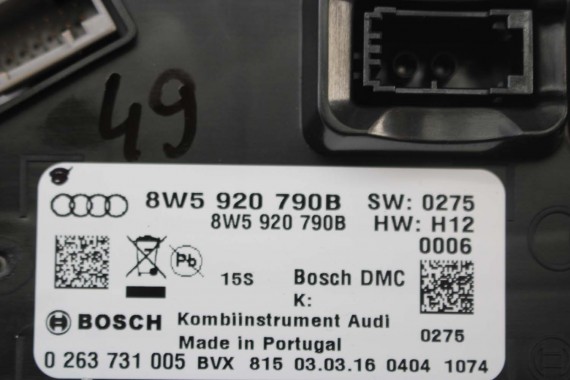 AUDI A4 A5 ZEGARY LICZNIKI zegar 8W5920790B Virtual Cockpit 8W5920790B 8W5920790B 8W5920790B 8W5920790B 8W5920790B 8W5 920 790 B