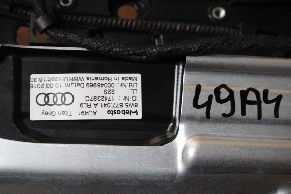 AUDI A4 SEDAN SZYBERDACH 8W5877041A 8W5 877 041 A 8W B9 8W5877041 8W5877071 3G5877795 8W5877049 8W5877049A 8W5877049B 8W5877255