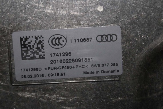 AUDI A4 SEDAN SZYBERDACH 8W5877041A 8W5 877 041 A 8W B9 8W5877041 8W5877071 3G5877795 8W5877049 8W5877049A 8W5877049B 8W5877255