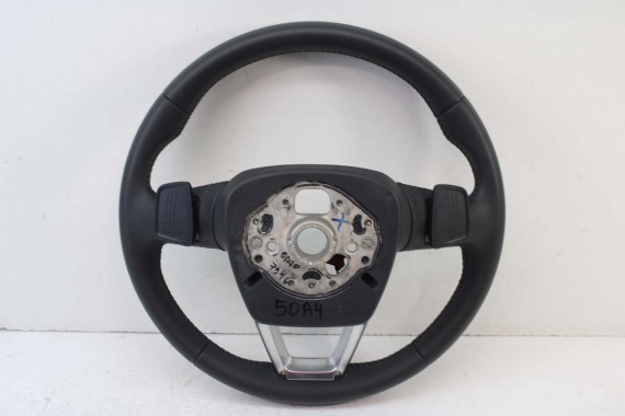 AUDI A4 Q5 Q7 KIEROWNICA + BIEGI 4M0419091C 4M0419091N 4M0 419 091 C podgrzewana MJM - czarny 4M0419091C 4M0419091N 4M0419091N