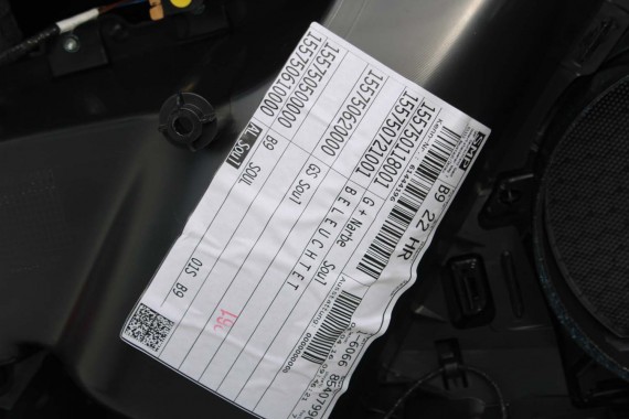 AUDI A4 8W BOCZEK BOCZKI DRZWI drzwiowe tapicerka SEDAN 8W 8W5 B9 skóra kolor czarny 8W1867103 8W1867104 8W0867303 8W0867304