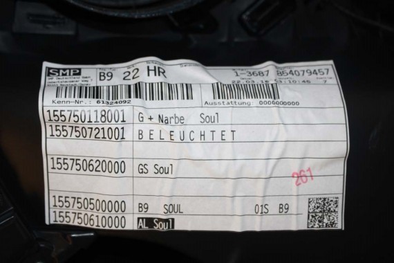 AUDI A4 8W BOCZEK BOCZKI DRZWI drzwiowe tapicerka SEDAN 8W 8W5 B9 skóra kolor czarny 8W1867103 8W1867104 8W0867303 8W0867304