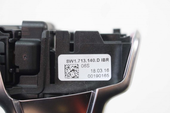 AUDI A4 A5 8W F5 GAŁKA ZMIANY BIEGÓW 8W1713140D IBR soul GAŁKI MIESZEK 4M1713139F 4M1713139D 4M1713139 8W1713140C  8W1713140E