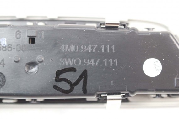 AUDI A4 A5 LAMPKA OŚWIETLENIE PODSUFITKI 8W0947111 4M0947111 8W0947111 4M0947111 led 8W0947111 4M0947111 8W0947111 8W0 947 111