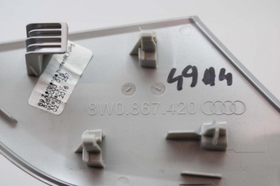 AUDI A4 LISTWY OZDOBNE DEKORY 8W1863969 8W1853189 8W1853190 8W0867409L 8W0867410L 8W0867419 8W0867420 dekor listwa 8W 8W1863969R