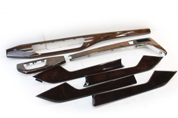 AUDI A4 A5 8W LISTWY OZDOBNE LISTWA DEKOR DEKORY WYKOŃCZENIE 8W1853189B 8W1853190D 8W1863969B 8W0867410Q 8W0867420B LE2 drewno