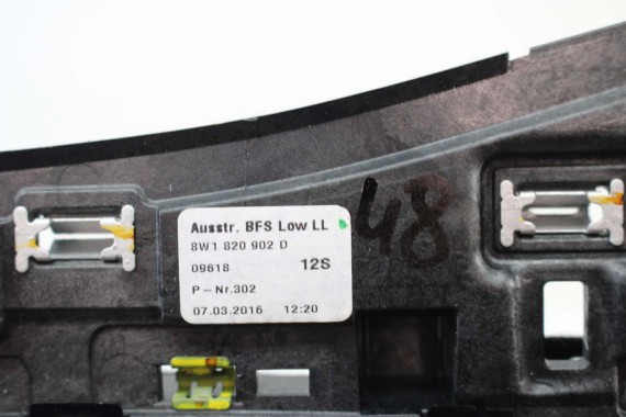 AUDI A4 A5 WLOTY 8W1820901B 8W1820902D KRATKI NAWIEWU KONSOLI 8W1 820 901 8W1820902B WLOT POWIETRZA 8W F5 8W1820901C 8W1820901A
