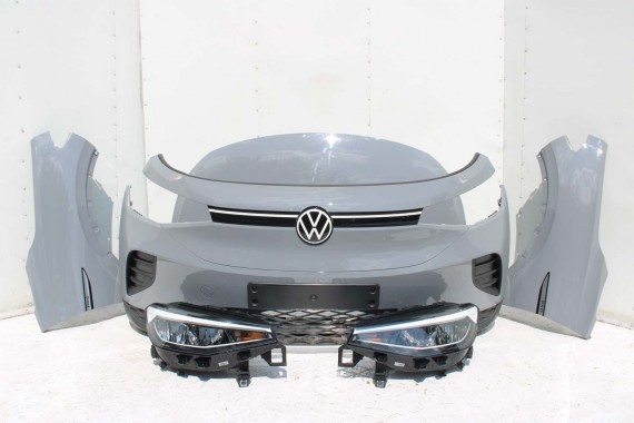VW ID4 Pro PRZÓD maska błotniki zderzak pas przedni lampy wzmocnienie błotnik lampa C2C2 LA7C 11B941005A 11B941006A FULL LED