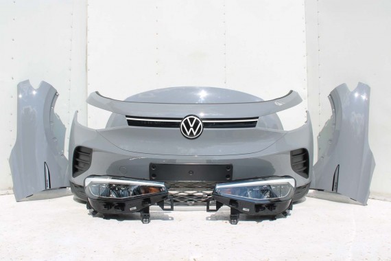 VW ID4 Pro PRZÓD maska błotniki zderzak pas przedni lampy wzmocnienie błotnik lampa C2C2 LA7C 11B941005A 11B941006A FULL LED