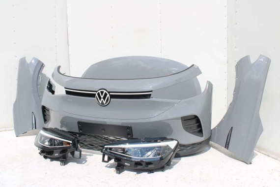 VW ID4 Pro PRZÓD maska błotniki zderzak pas przedni lampy wzmocnienie błotnik lampa C2C2 LA7C 11B941005A 11B941006A FULL LED