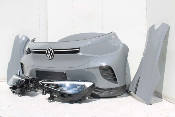 VW ID4 Pro PRZÓD maska błotniki zderzak pas przedni lampy wzmocnienie błotnik lampa C2C2 LA7C 11B941005A 11B941006A FULL LED