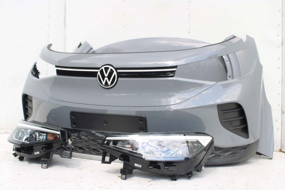 VW ID4 Pro PRZÓD maska błotniki zderzak pas przedni lampy wzmocnienie błotnik lampa C2C2 LA7C 11B941005A 11B941006A FULL LED