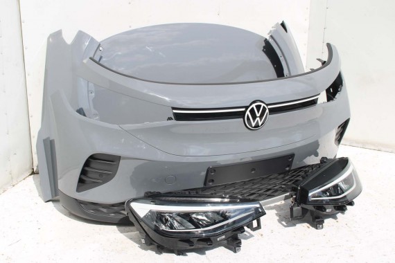 VW ID4 Pro PRZÓD maska błotniki zderzak pas przedni lampy wzmocnienie błotnik lampa C2C2 LA7C 11B941005A 11B941006A FULL LED