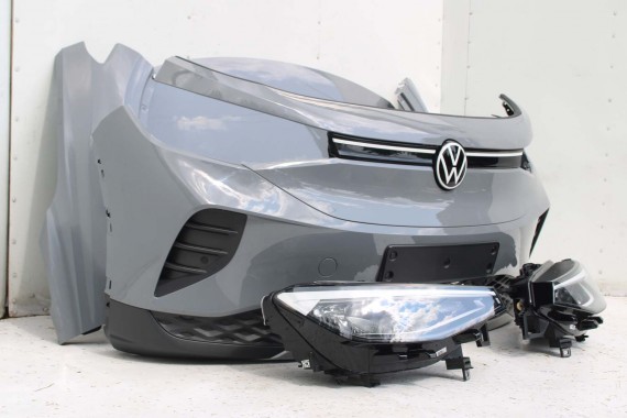 VW ID4 Pro PRZÓD maska błotniki zderzak pas przedni lampy wzmocnienie błotnik lampa C2C2 LA7C 11B941005A 11B941006A FULL LED