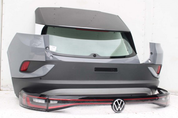 VW ID4 Pro TYŁ ZDERZAK + KLAPA BAGAŻNIKA + LAMPY lampa tylny C2C2 LA7C LED 11A945095 11A945096 11A945093 11A827025A 11A807433