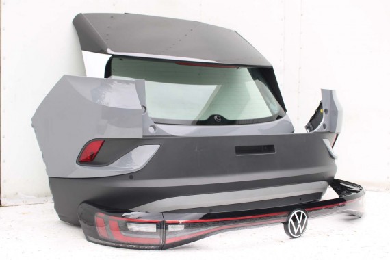 VW ID4 Pro TYŁ ZDERZAK + KLAPA BAGAŻNIKA + LAMPY lampa tylny C2C2 LA7C LED 11A945095 11A945096 11A945093 11A827025A 11A807433