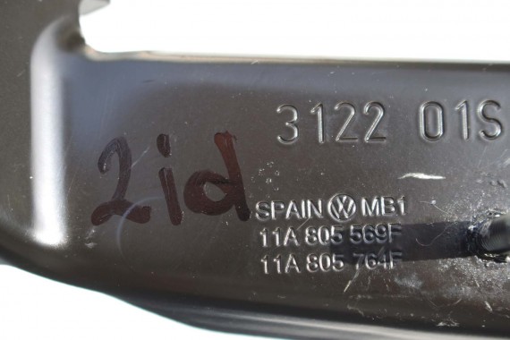 VW ID4 WSPORNIK 11A805567F 11A805569F MOCOWANIE 11A805569F 11A805764F PODPORA PASA PRZEDNIEGO 11A805569E 11A805764E L+P 2 szt.