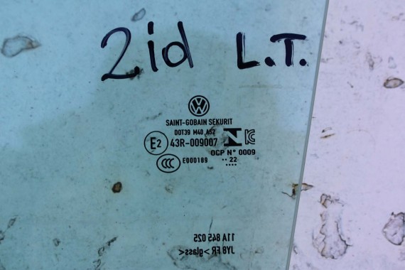 VW ID4 SZYBA DRZWI 11A845025 11A845026 tyłdrzwiowa 11A845025 11A845026 11A845025 11A845026 11A845201 11A845202 11A 845 201