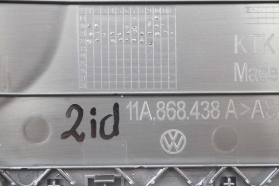 VW ID4 OBUDOWA LUSTERKA WEWNĘTRZNEGO 11A868438 11A868438A 11A868438 11A868438 11A868438 11A868438 11A868438A 11A 868 438 AUDI Q4