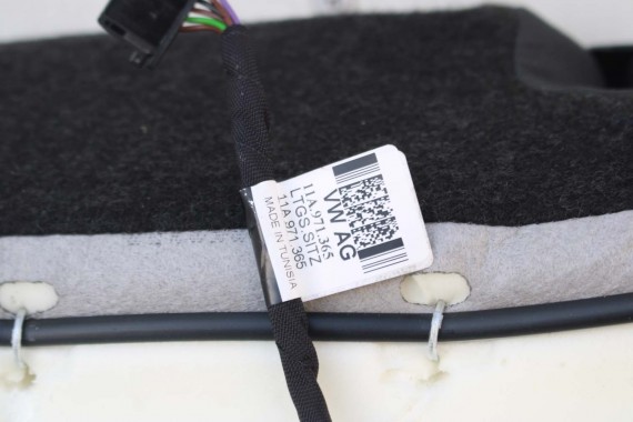 VW ID4 Pro FOTELE KOMPLET FOTELI siedzeń siedzenia fotel tapicerka 11A welur kolor szary kanapa siedzisko oparcie fotel EUROPA