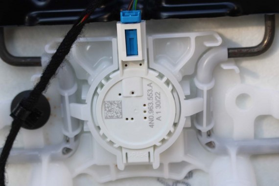 VW ID4 Pro FOTELE KOMPLET FOTELI siedzeń siedzenia fotel tapicerka 11A welur kolor szary kanapa siedzisko oparcie fotel EUROPA