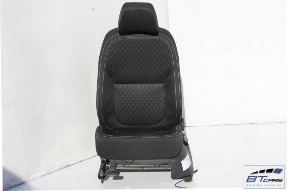 SKODA YETI FOTELE KOMPLET FOTELI siedzeń siedzenia fotel tapicerka 5L welur kolor czarny kanapa siedzisko oparcie
