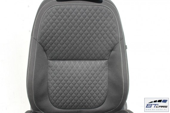 SKODA YETI FOTELE KOMPLET FOTELI siedzeń siedzenia fotel tapicerka 5L welur kolor czarny kanapa siedzisko oparcie