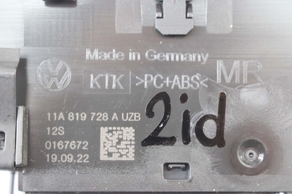 VW ID4 ID5 KRATKI WLOTY POWIETRZA KONSOLI 11B858415D kratka wlot nawiewu 11B858415 11B947093C 11B858416R 11B947095C 11A947581M