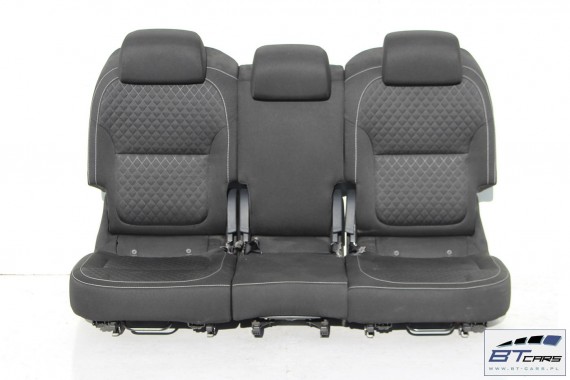 SKODA YETI FOTELE KOMPLET FOTELI siedzeń siedzenia fotel tapicerka 5L welur kolor czarny kanapa siedzisko oparcie