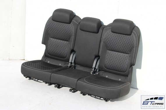 SKODA YETI FOTELE KOMPLET FOTELI siedzeń siedzenia fotel tapicerka 5L welur kolor czarny kanapa siedzisko oparcie