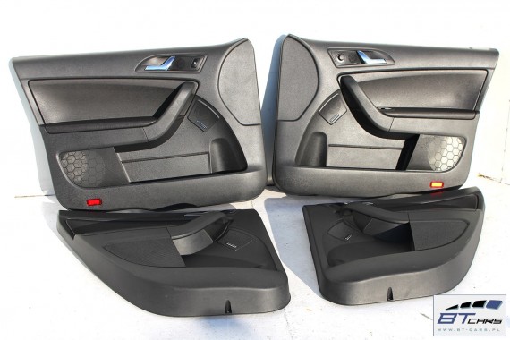 SKODA YETI FOTELE KOMPLET FOTELI siedzeń siedzenia fotel tapicerka 5L welur kolor czarny kanapa siedzisko oparcie