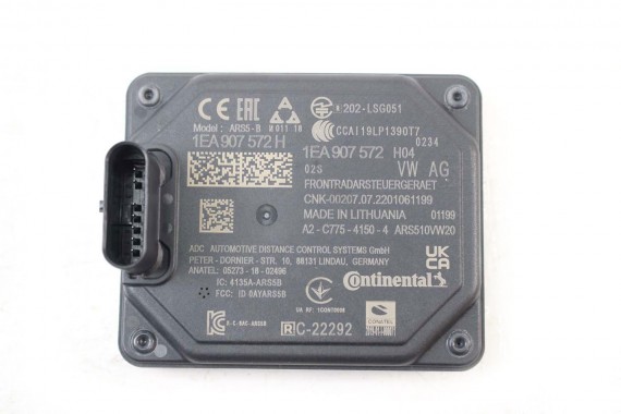 VW ID4 ID5 MODUŁ STEROWNIK SENSOR ACC RADAR 1EA907567H 1EA907567 AUDI Q4 1EA907567H 1EA907567F 1EA907567H