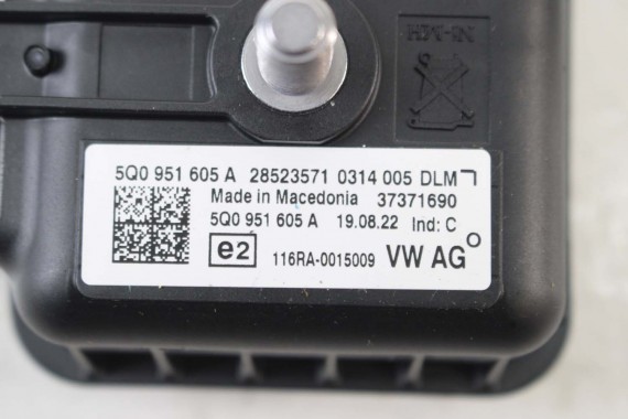 AUDI VW SKODA SYRENA KLAKSON 5Q0951605 5Q0 951 605 5Q0951605 ELEKTRONICZNA SAMOCHODOWA 5Q0951605A 5Q0951605 5Q0951605 5Q0951605A