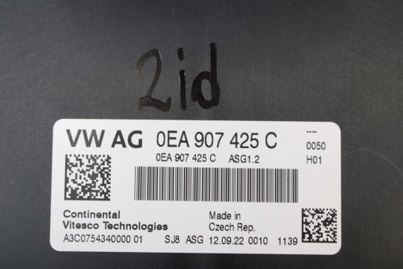 VW ID4 KOMPUTER STEROWNIK 0EA907425C 0EA907425C 0EA907425C 0EA907425C silnik elektryczny 0EA907425C 0EA907425C 0EA907425