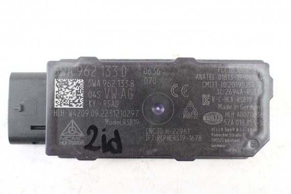 VW ID4 ANTENA MODUŁ KESSY 5WA962133D zezwolenia na wejście i uruchomienie 5WA962133D 5WA962133D 5WA962133D 5WA962133D 5WA962133