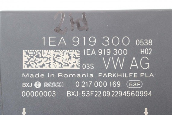 VW ID4 MODUŁ STEROWNIK PDC 1EA919300 AUDI Q4 1EA919300 1EA919300 parkhilfe 1EA919300 1EA919300 1EA919300 1EA919300 1EA 919 300