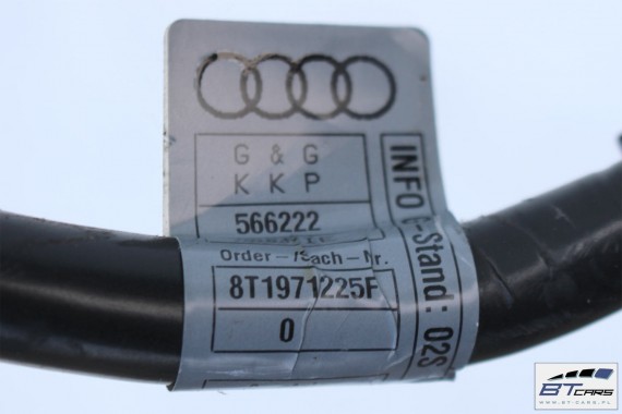 AUDI A5 PRZEWÓD AKUMULATORA PLUS PLUSOWY 8T1971225F 8T1 971 225 F 8T1971225H 8T1 971 225 H 8T 8F PRZEWODY