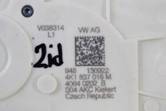 VW ID4 ZAMEK DRZWI 4K0839015T 4K0839016T 4K1837015M 4K1837016M 4K0839015T 4K0839016T 4K1837015M 4K1837016M 4K0839015T 4K1837015M