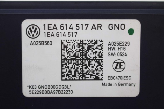 VW ID3 ID4 ID5 POMPA ABS 1EA614517AR hamulcow 1EA614517AR 1EA 614 517 AR agregat BEF 1EA614517AR AUDI Q4 1EA614517 1EA614517AR