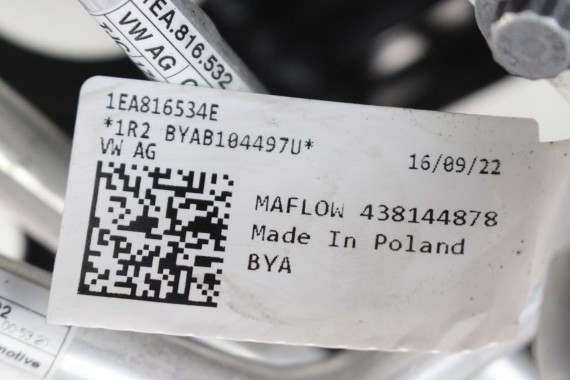 VW ID4 RURKI KLIMATYZACJI KLIMY 9J1816132 1EA816582 1EA816531 1EA816532 1EA816533 A 1EA816540 1EA816541C 1EA816542 1EA816543A