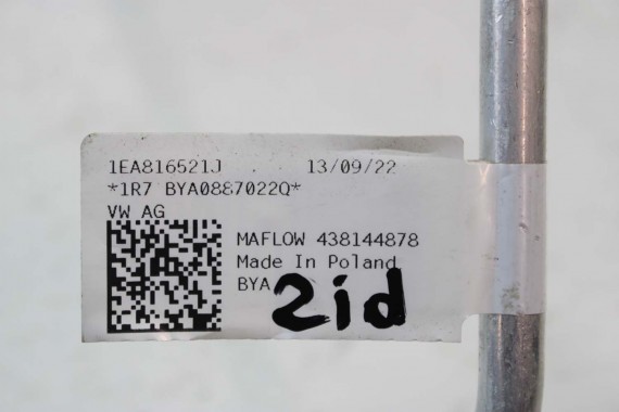 VW ID4 RURKI KLIMATYZACJI KLIMY 1EA816521J 1EA816524D 1EA816530K 1EA816545K 1EA816523E przewód 1EA816521J 1EA816521H 1EA816530H