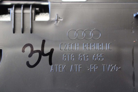 AUDI A5 SPORTBACK 8T8813685 KLUCZ DO KÓŁ + ETUI + ŚRUBOKRĘT + hak ucho 8K0805615 8N0012219 8Z0012255 Schowek z Narzędziami
