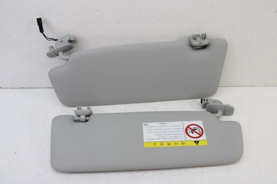 AUDI A5 BLENDY 8U0857551C 8U0857552C SŁONECZNE słonecznik daszek osłona FT9 srebrny 8U0 857 551 552 A4 8K B8 Q5 8R Q3 8U1857551D